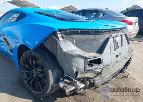 2021 Chevrolet Corvette Stingray Rwd 2Lt из США, поврежденный, VIN 1G1YB2D44M5101758